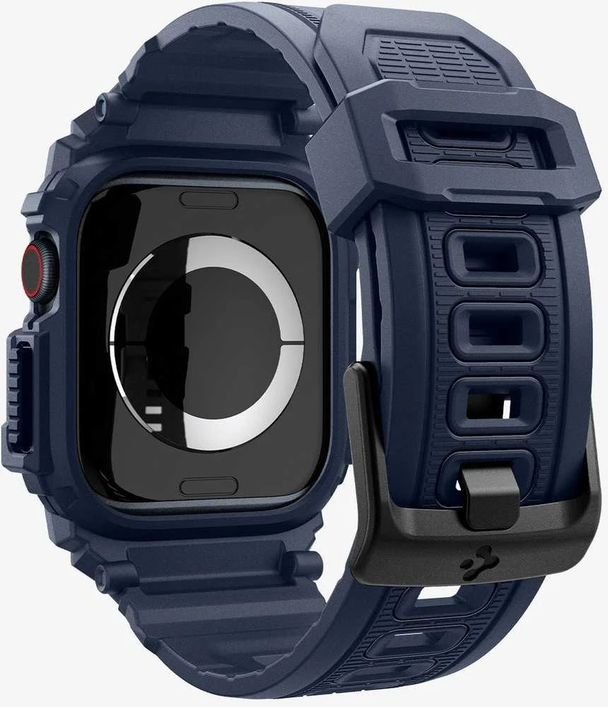 Spigen „Rugged Armor Pro“, tamsiai mėlynas mėlynas - Apple Watch 10 42 mm