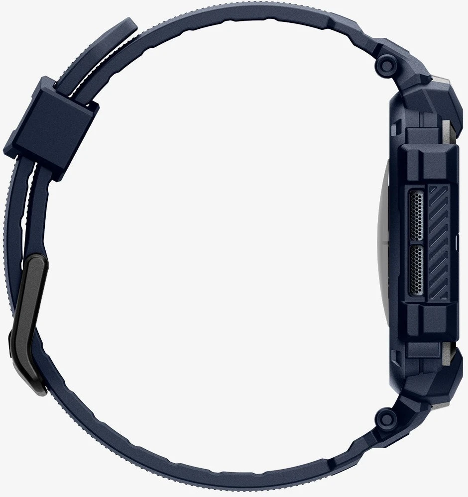 Spigen „Rugged Armor Pro“, tamsiai mėlynas mėlynas - Apple Watch 10 42 mm