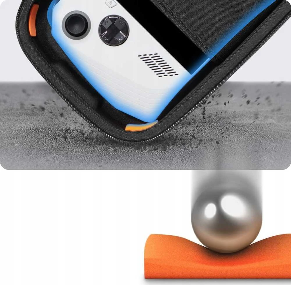 Spigen Rugged Armor Pro dėklas, juodas - ROG Ally X/Ally 2023