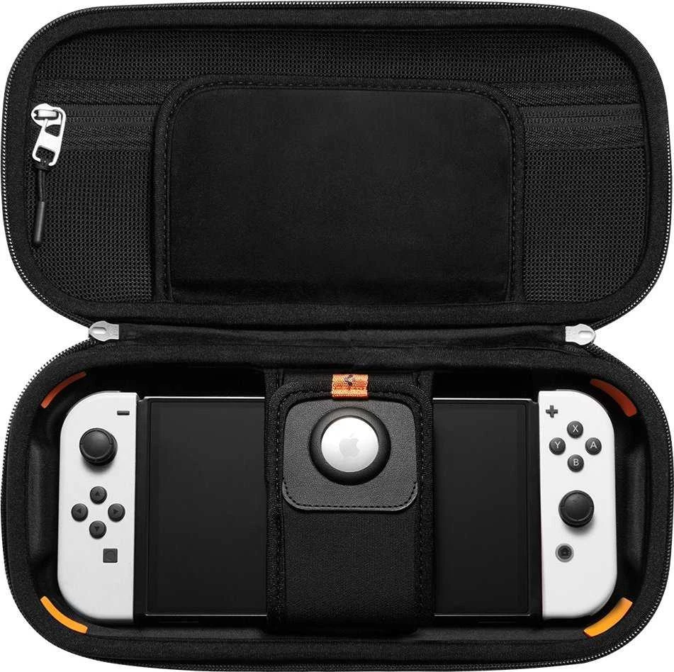Spigen Rugged Armor Pro dėklas, juodas - Nintendo Switch/Switch OLED
