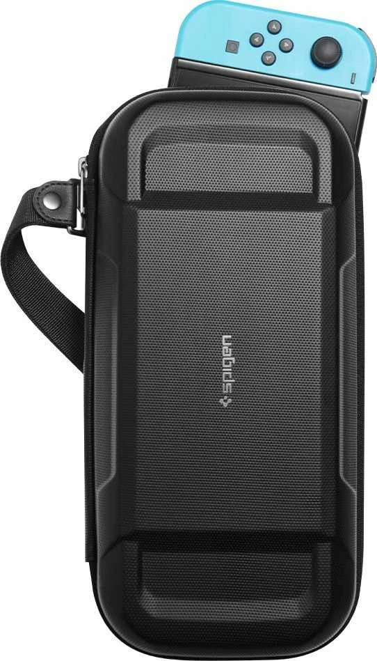 Spigen Rugged Armor Pro dėklas, juodas - Nintendo Switch/Switch OLED