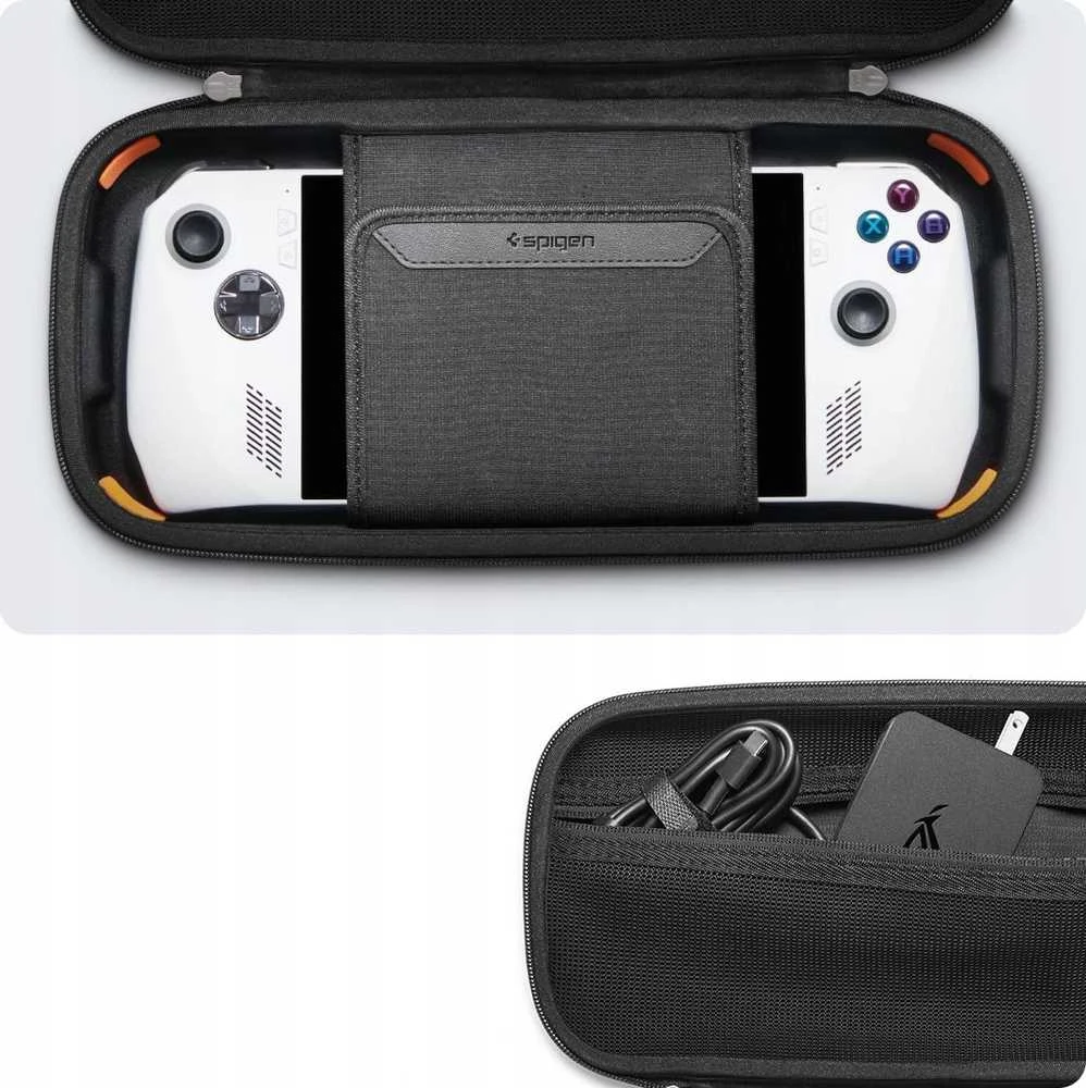 Spigen Rugged Armor Pro dėklas, juodas - ROG Ally X/Ally 2023