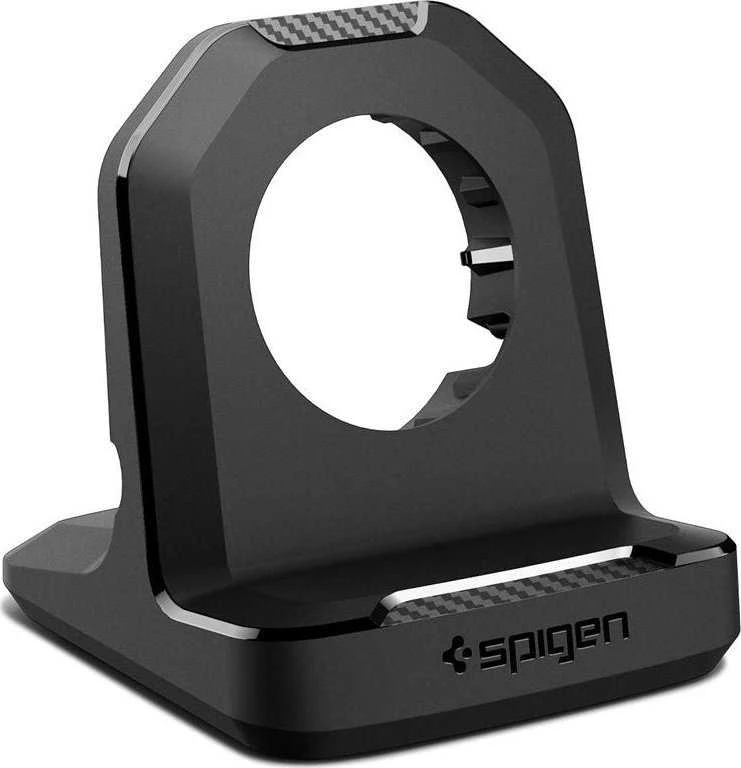 „Spigen Rugged Armor“ stovas, juodas - Apple Watch