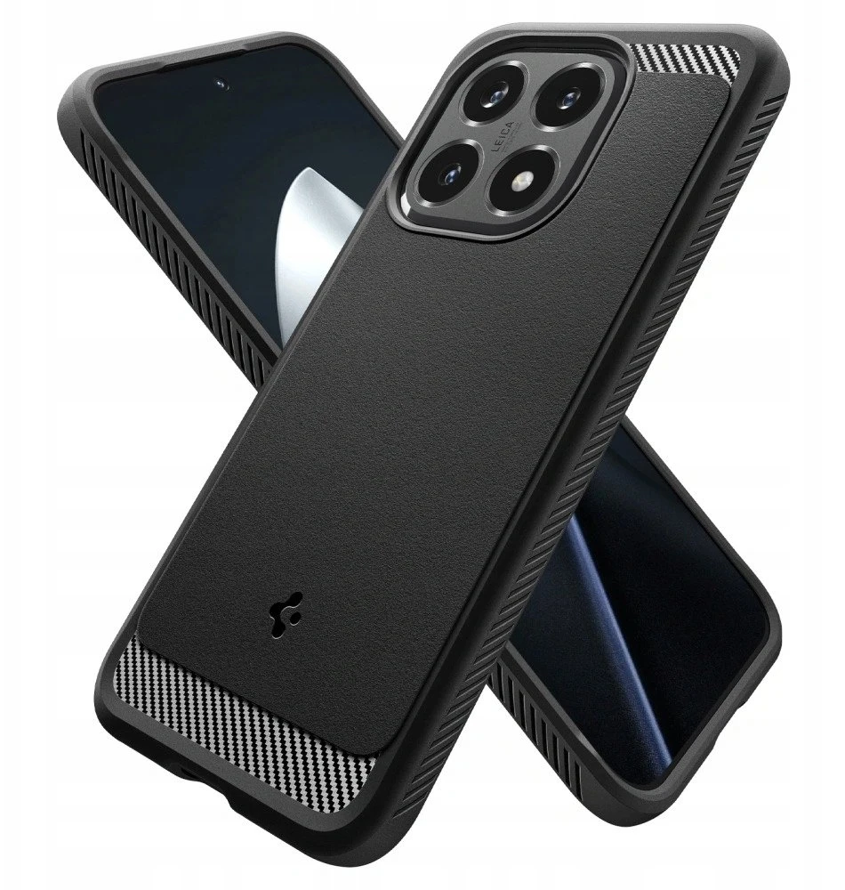 Dėklas Spigen Rugged Armor, matte juodas - Xiaomi 15T