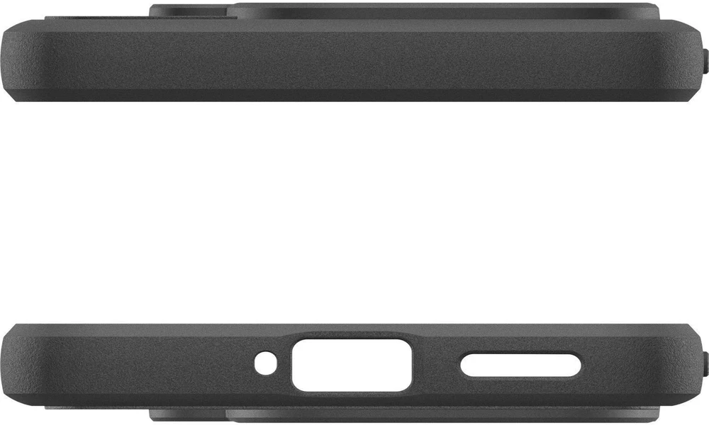 Dėklas Spigen Rugged Armor, matte juodas - Xiaomi 15T Pro