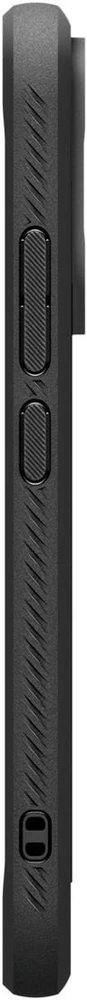 Spigen RUGGED Armor dėklas telefonui Xiaomi 17 matinės juodos spalvos