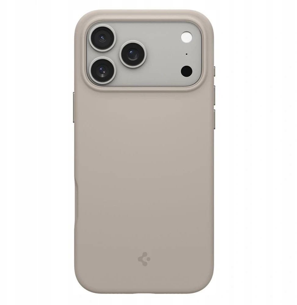 Dėklas Spigen Silicone Fit MagSafe, stone - iPhone 17 Pro Max