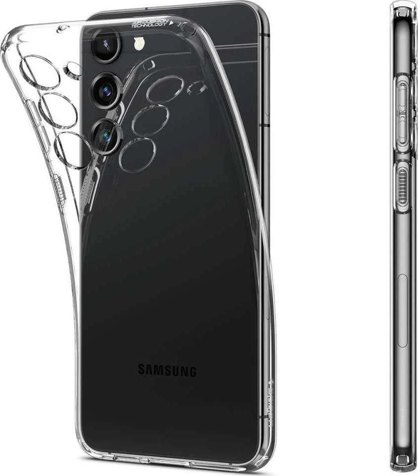 Spigen Liquid Crystal dėklas skirtas Samsung Galaxy S23, spalva - Crystal Clear