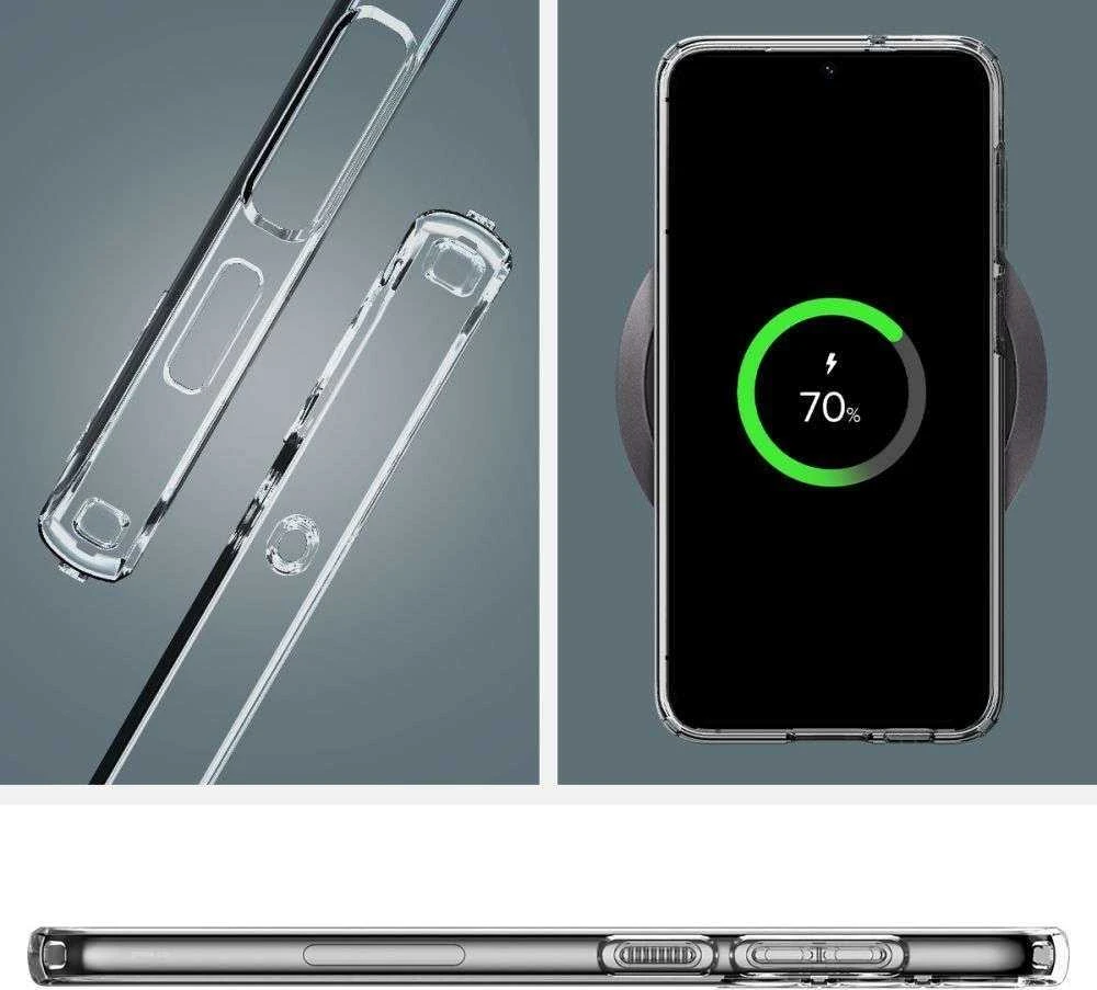 Spigen Liquid Crystal dėklas skirtas Samsung Galaxy S23, spalva - Crystal Clear