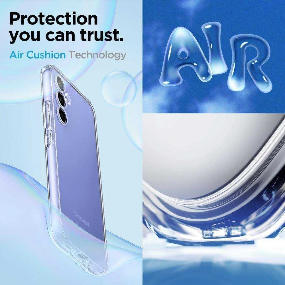 Spigen Liquid Crystal dėklas skirtas Samsung Galaxy A54 5G, spalva - Crystal Clear