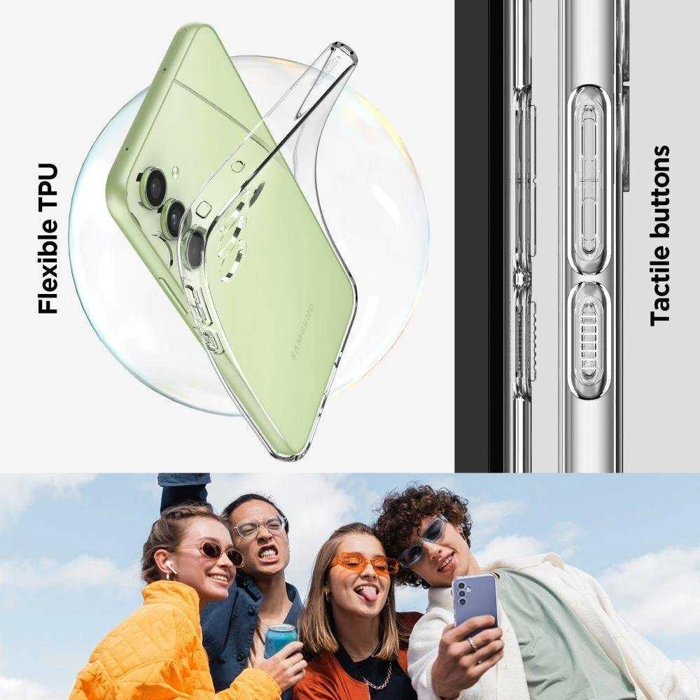 Spigen Liquid Crystal dėklas skirtas Samsung Galaxy A54 5G, spalva - Crystal Clear
