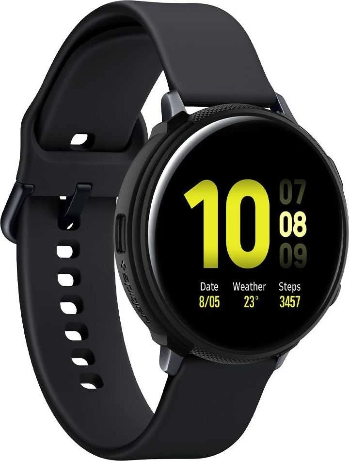 „Spigen Liquid Air“, matinis juodas - „Samsung Galaxy Watch Active2 40mm“