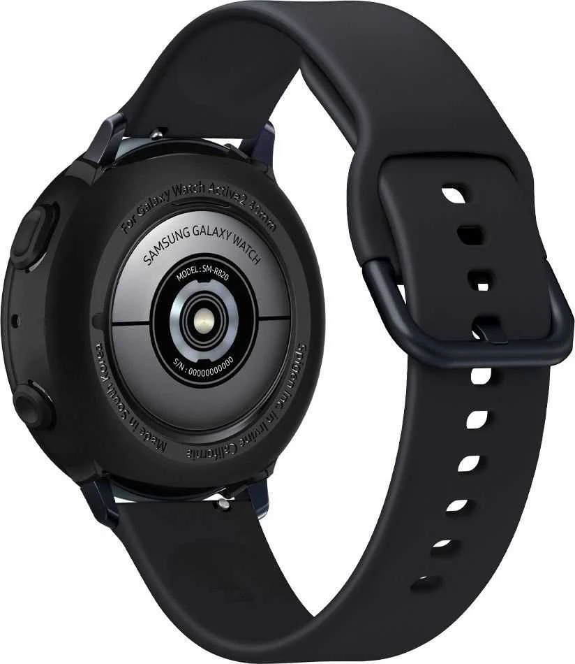 „Spigen Liquid Air“, matinis juodas - „Samsung Galaxy Watch Active2 40mm“
