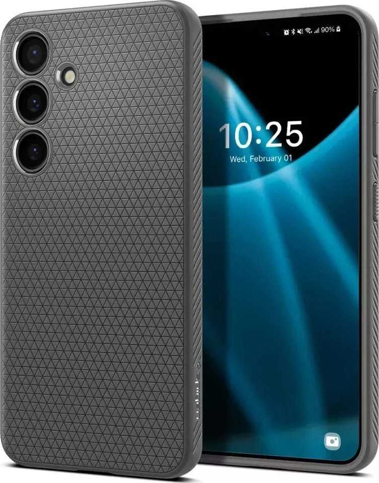 Spigen Liquid Air dėklas skirtas Samsung Galaxy S24, spalva - Granite Gray