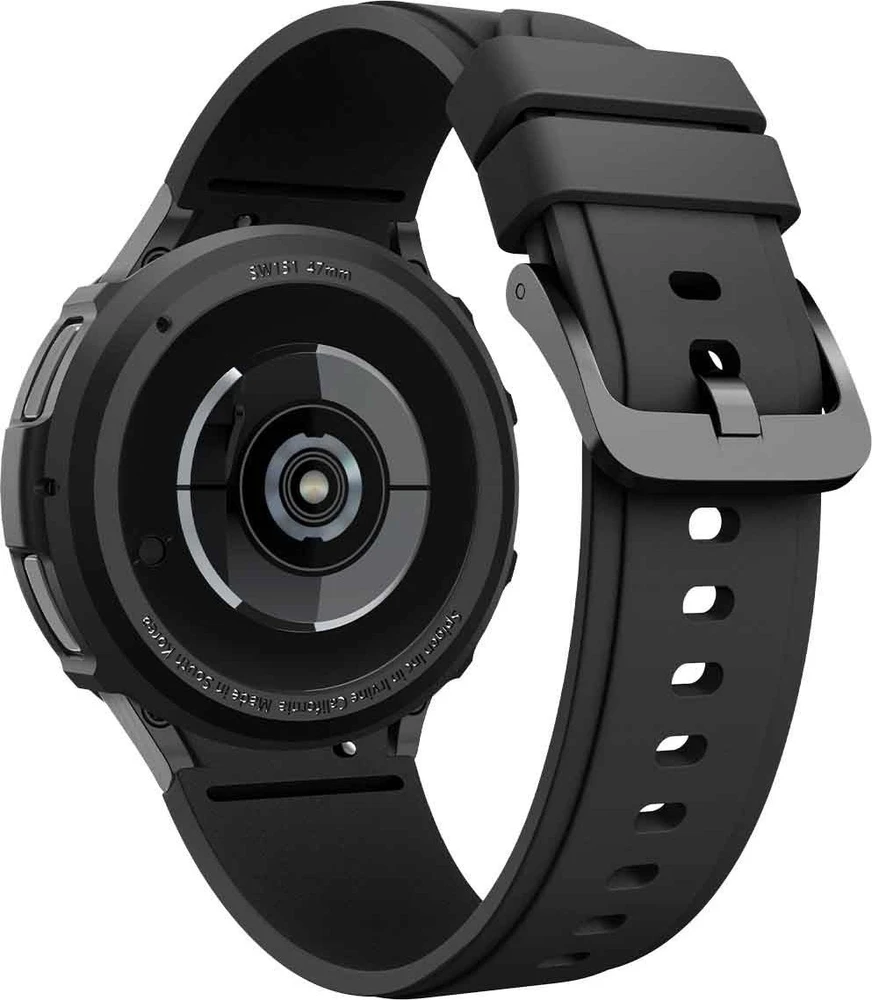 „Spigen Liquid Air®“ dėklas, skirtas „Samsung Galaxy Watch 6 Classic“ 47 mm (juodas)