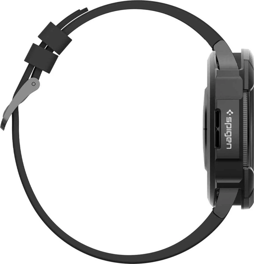 „Spigen Liquid Air®“ dėklas, skirtas „Samsung Galaxy Watch 6 Classic“ 47 mm (juodas)