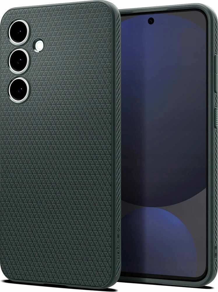 Dėklas Spigen Liquid Air Galaxy S25 abyss žalias