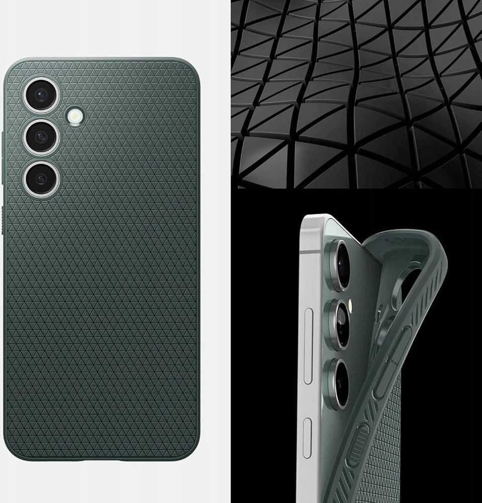 Dėklas Spigen Liquid Air Galaxy S25 abyss žalias