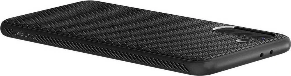 Dėklas SPIGEN LIQUID AIR GALAXY S21 MATTE Juodas