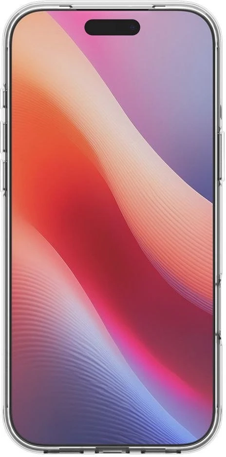 Spigen Liquid Crystal MagSafe dėklas skirtas Apple iPhone 17 Pro – skaidrus and baltos spalvos