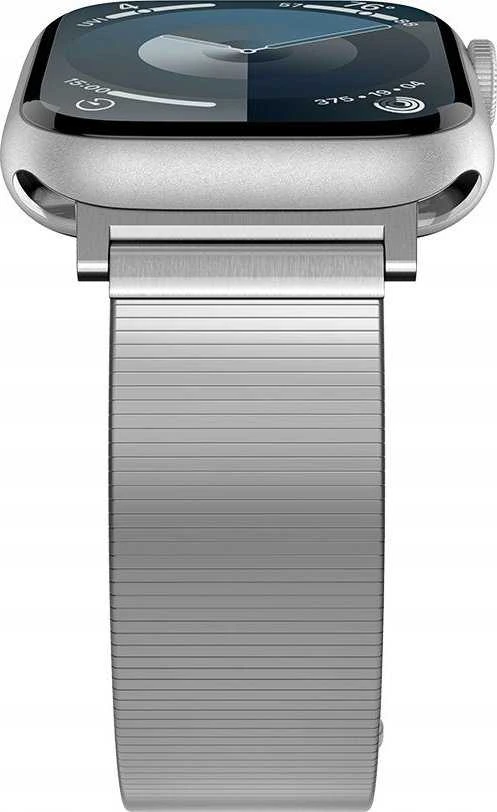 Spigen Sleek Link, sidabrinis - Apple Watch 49mm/46mm/45mm/44mm/42mm