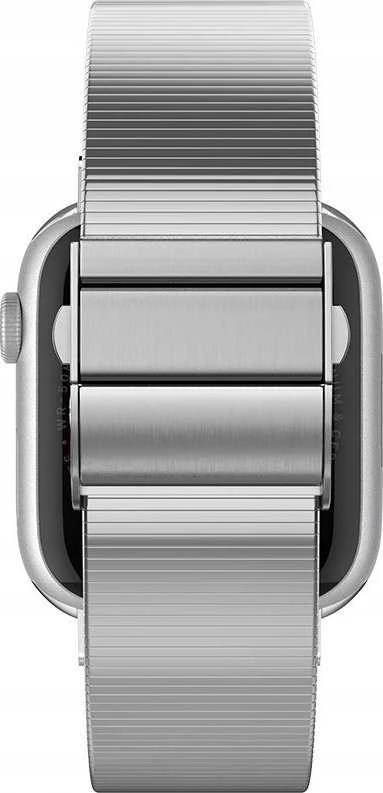 Spigen Sleek Link, sidabrinis - Apple Watch 49mm/46mm/45mm/44mm/42mm