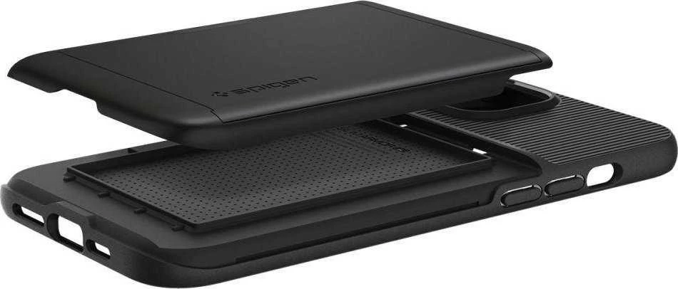 Dėklas SPIGEN SLIM ARMOR CS IPHONE 14 PLUS/ 15 PLUS Juodas