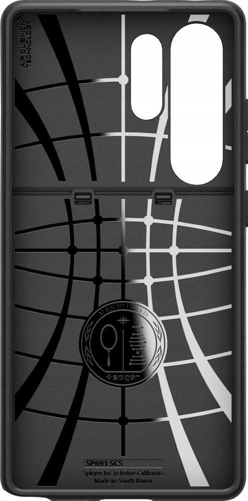 Spigen Slim Armor CS – dėklas skirtas Samsung Galaxy S25 Ultra juodos spalvos