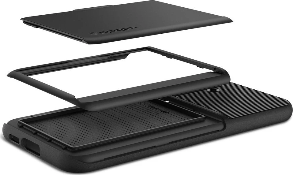 Spigen Slim Armor CS - dėklas skirtas Samsung Galaxy S23 FE Juodas