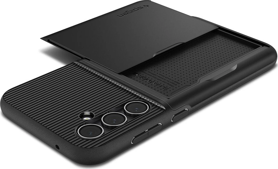 Spigen Slim Armor CS - dėklas skirtas Samsung Galaxy S23 FE Juodas