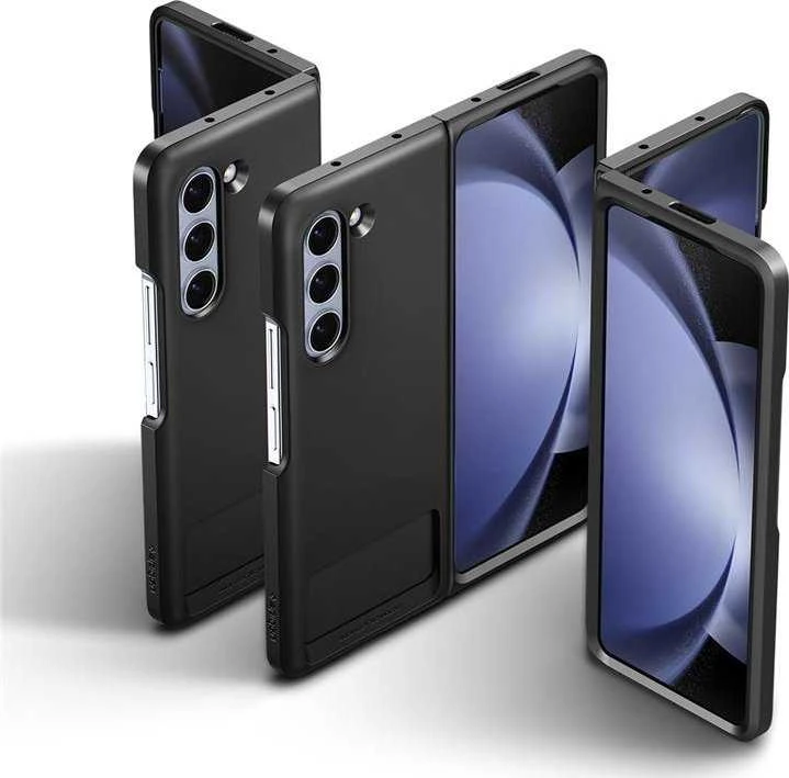 Dėklas Spigen Slim Armor Slot, juodas - Samsung Galaxy Z Fold5