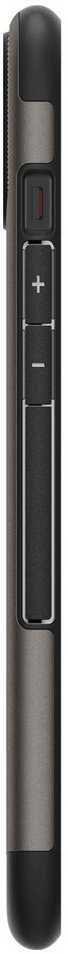 Dėklas Spigen Slim Armor MagSafe, gunmetal - iPhone 15