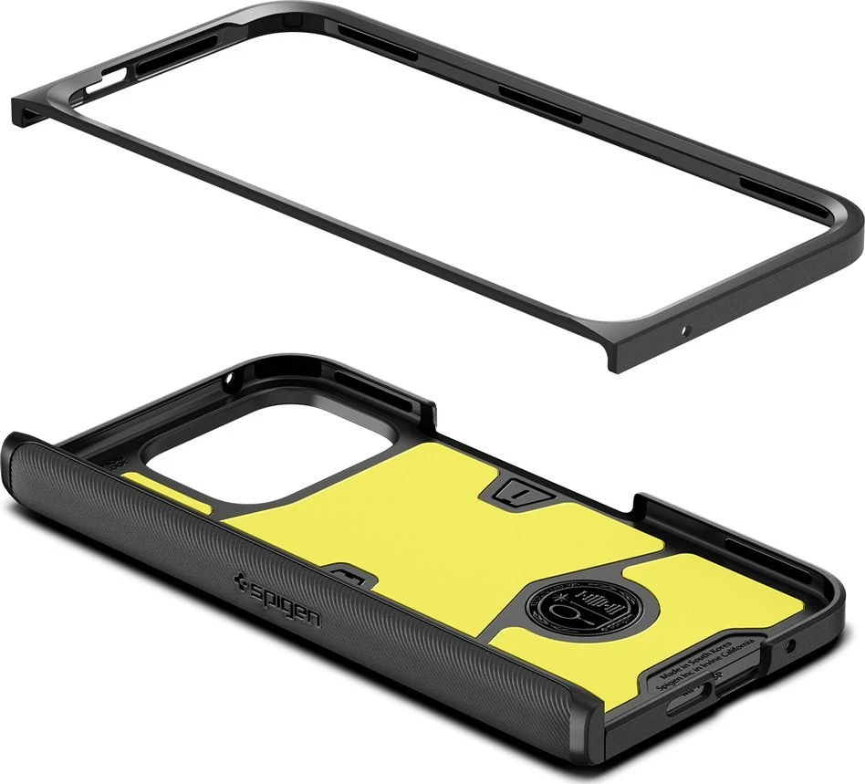 Dėklas Spigen Slim Armor Pro, juodas - Google Pixel 9 Pro Fold