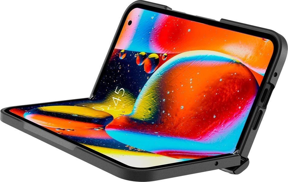Dėklas Spigen Slim Armor Pro, juodas - Google Pixel 9 Pro Fold