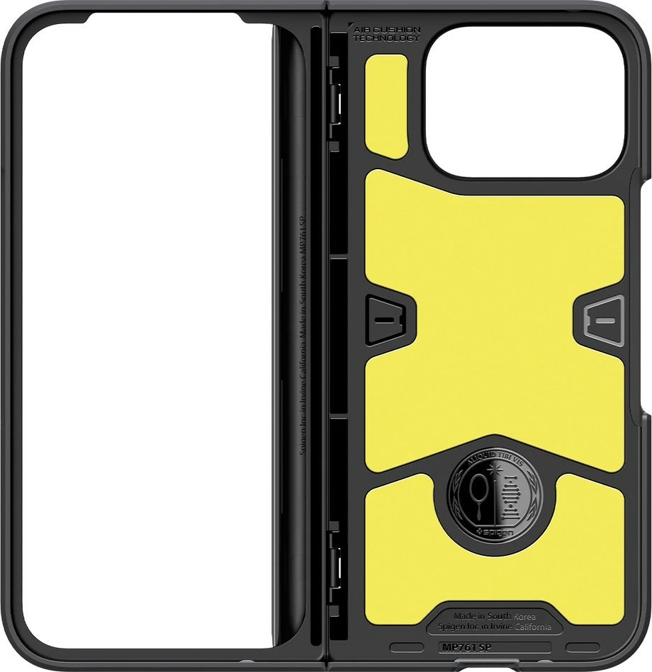 Dėklas Spigen Slim Armor Pro, juodas - Google Pixel 9 Pro Fold