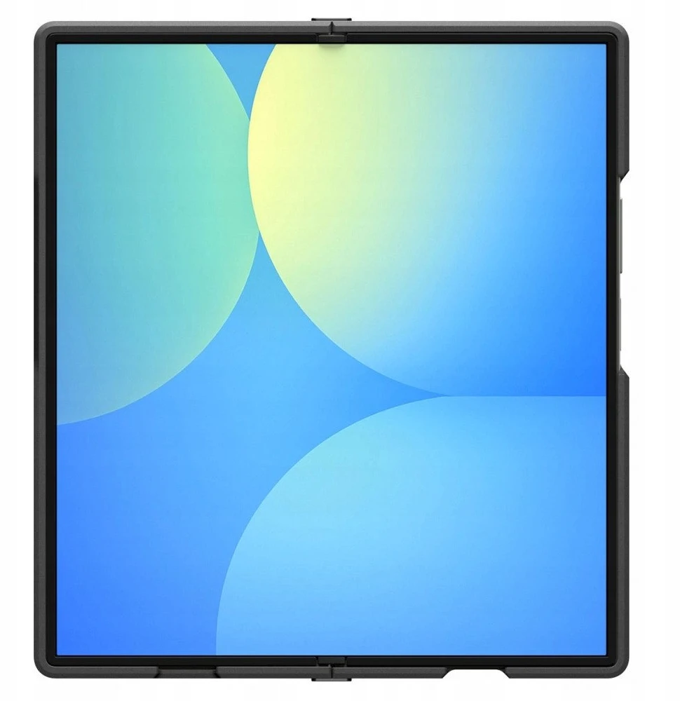 Dėklas „Spigen Slim Armor Pro MagSafe“, metalinis šiferio spalvos – „Samsung Galaxy Z Fold7“