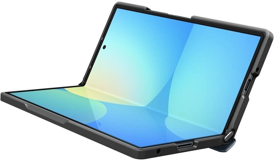 Dėklas Spigen Slim Armor Pro MagSafe, skirtas Samsung Galaxy Z Fold8 Ultra, metal slate