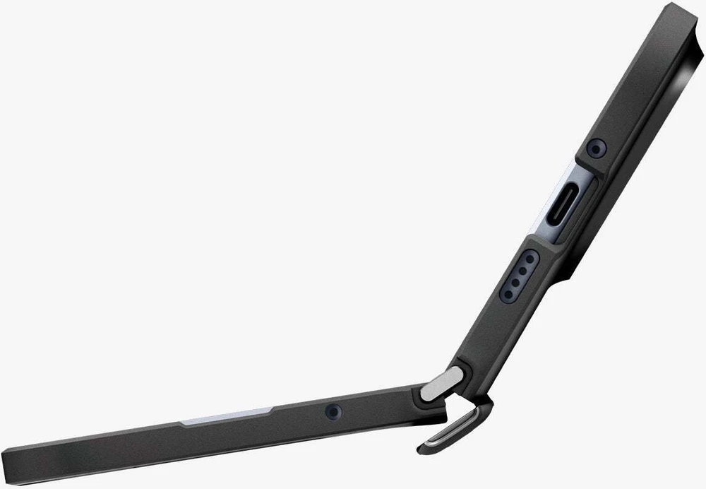 Dėklas Spigen Slim Armor Pro MagSafe, juodas – Google Pixel 11 Pro Fold
