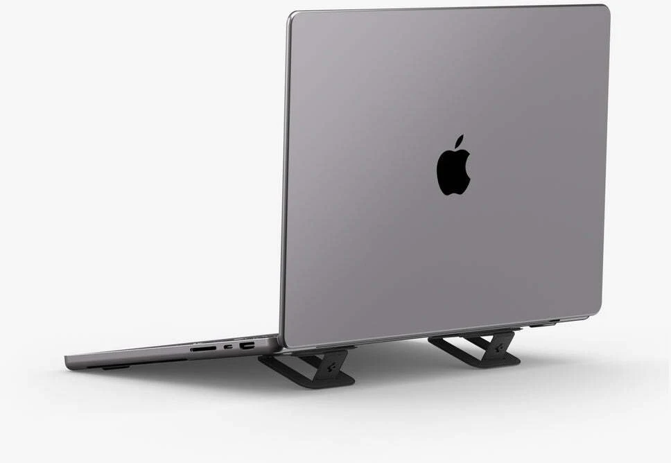 Ergonomiškas stovas Spigen Slimfold Nešiojamas kompiuteris Stand LD201-S2, juodas