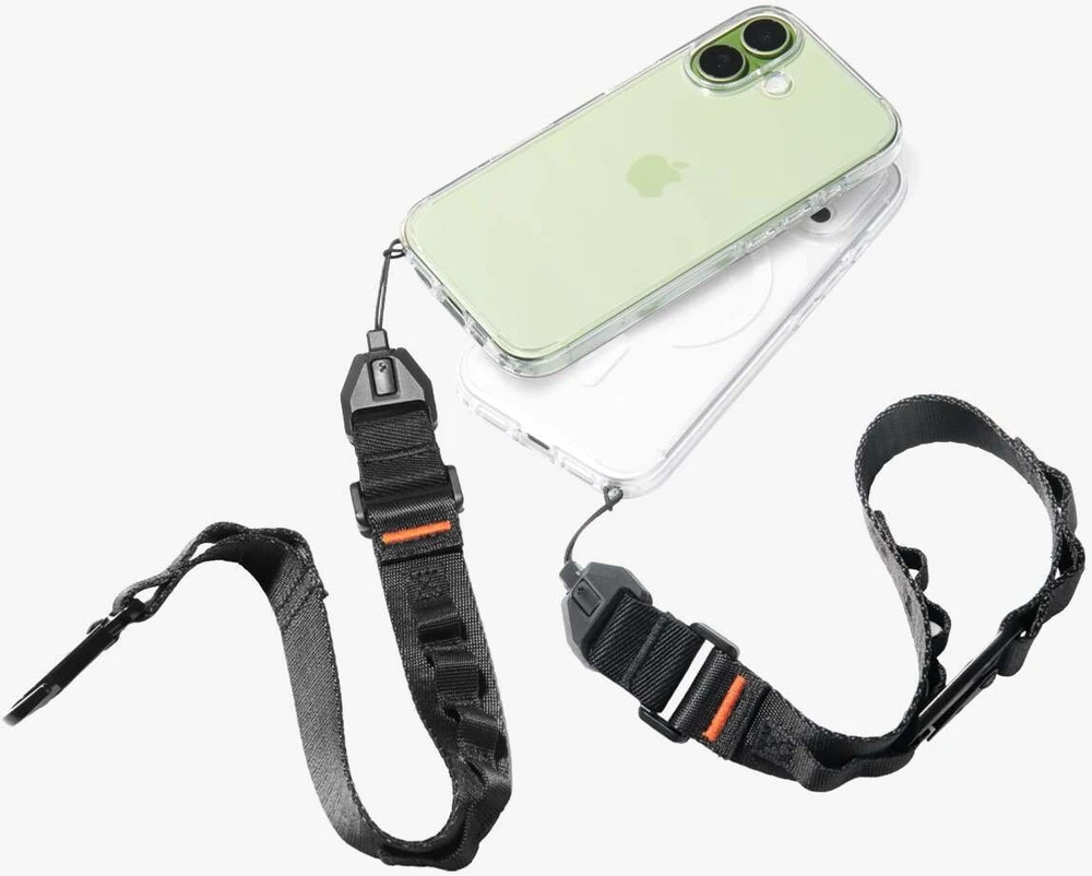 Spigen Universal Wrist Lanyard Strap (Strap 1P) DA30S, juodas