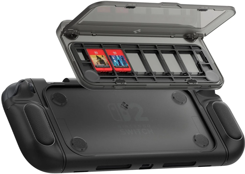 Dėklas Spigen Snap Switch, juodas - Nintendo Switch 2