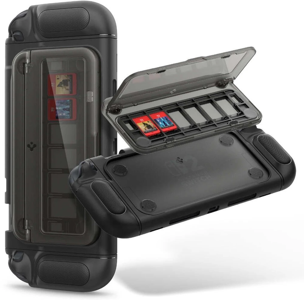Dėklas Spigen Snap Switch, juodas - Nintendo Switch 2