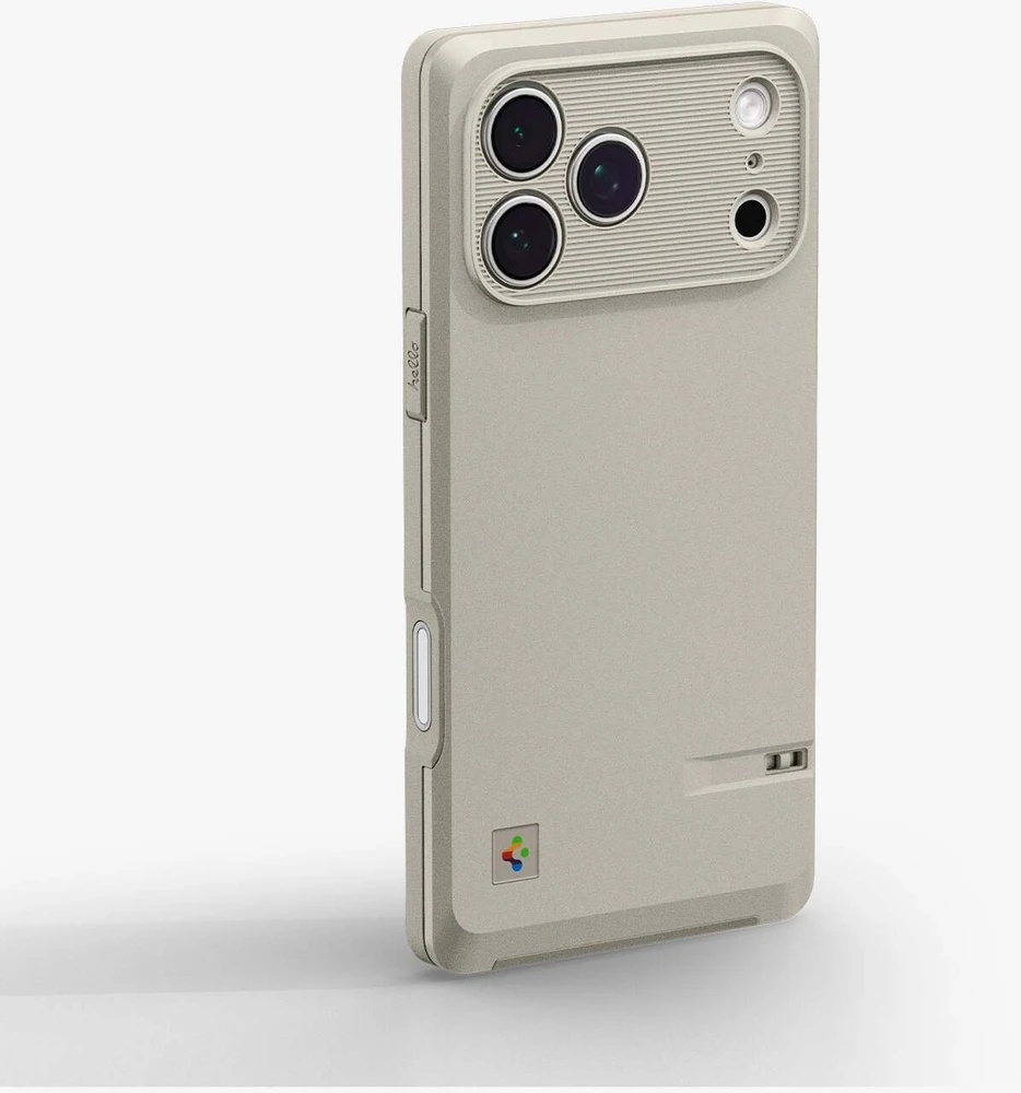 Dėklas Spigen Classic LS MagSafe Case for iPhone 17 Pro - rusvai gelsvas
