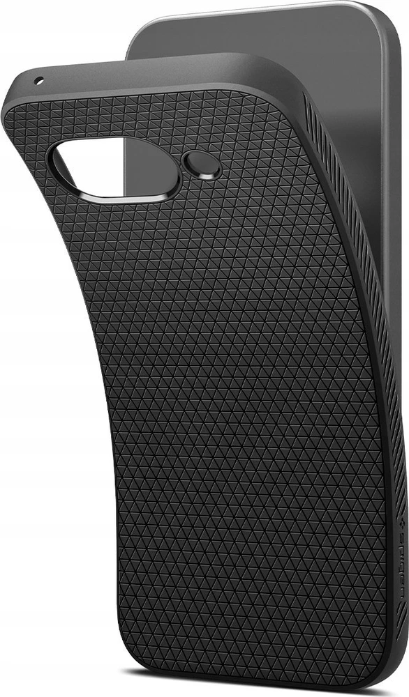 Spigen Liquid Air Dėklas, skirtas Google Pixel 9A – Matinis Juodas