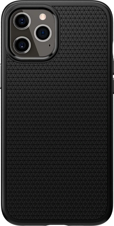 Spigen Liquid Air dėklas skirtas Apple iPhone 12 Pro / 12, spalva - Matte Black