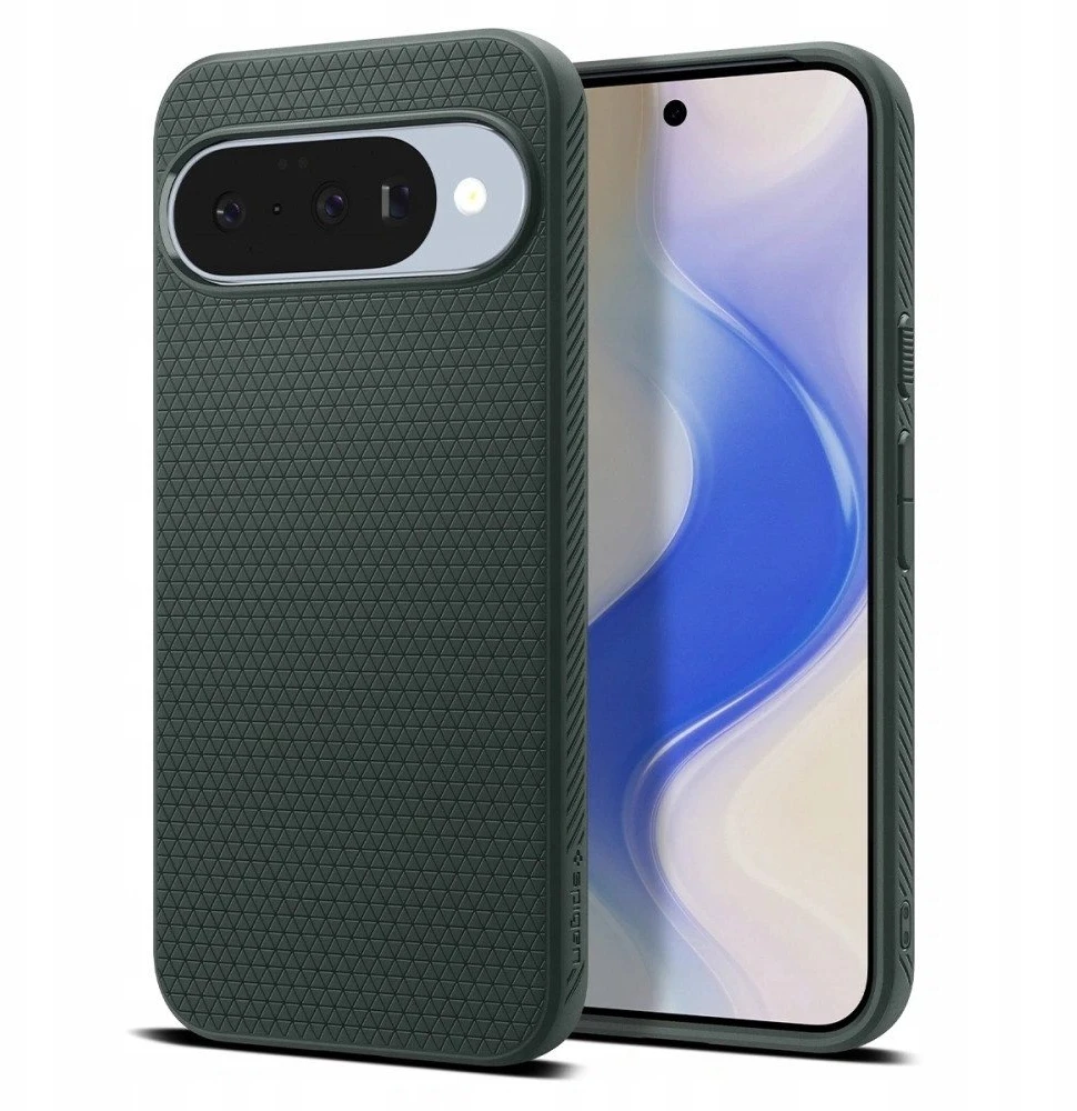 Spigen Liquid Air dėklas skirtas Google Pixel 10 / 10 Pro – žalios spalvos
