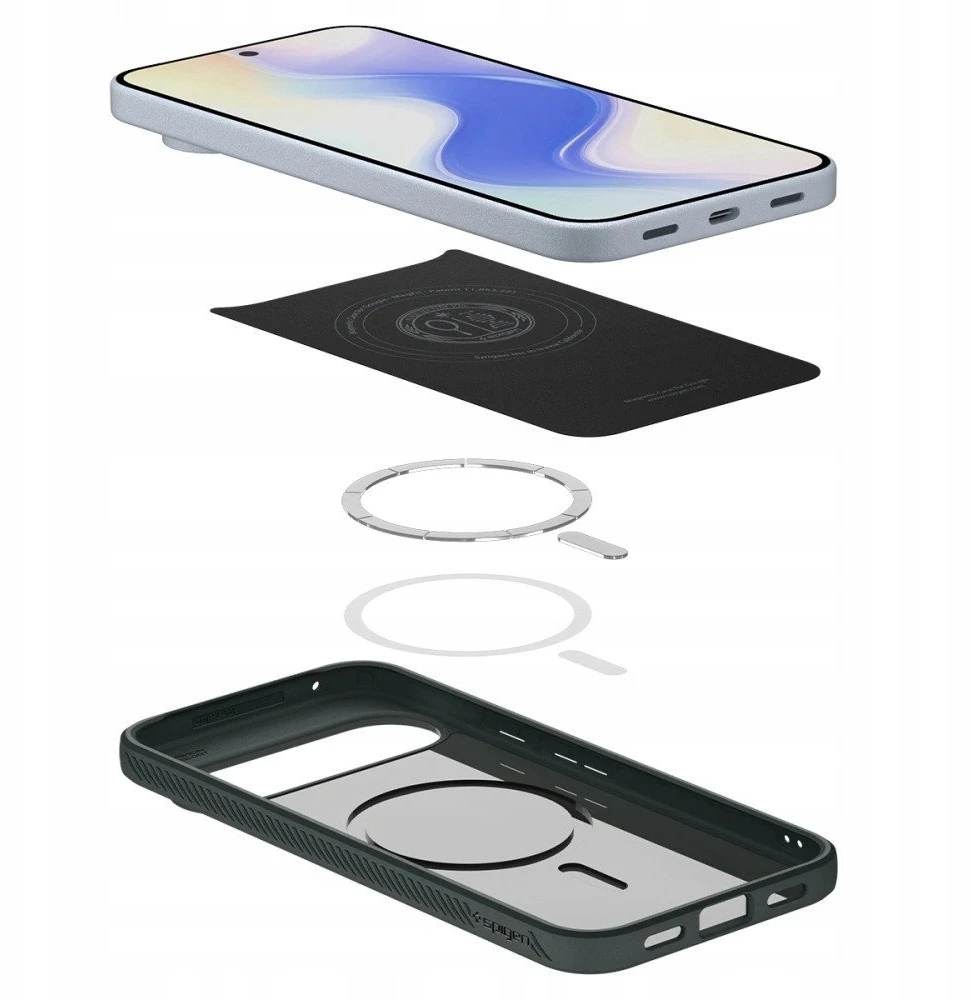 Spigen Liquid Air dėklas skirtas Google Pixel 10 / 10 Pro – žalios spalvos