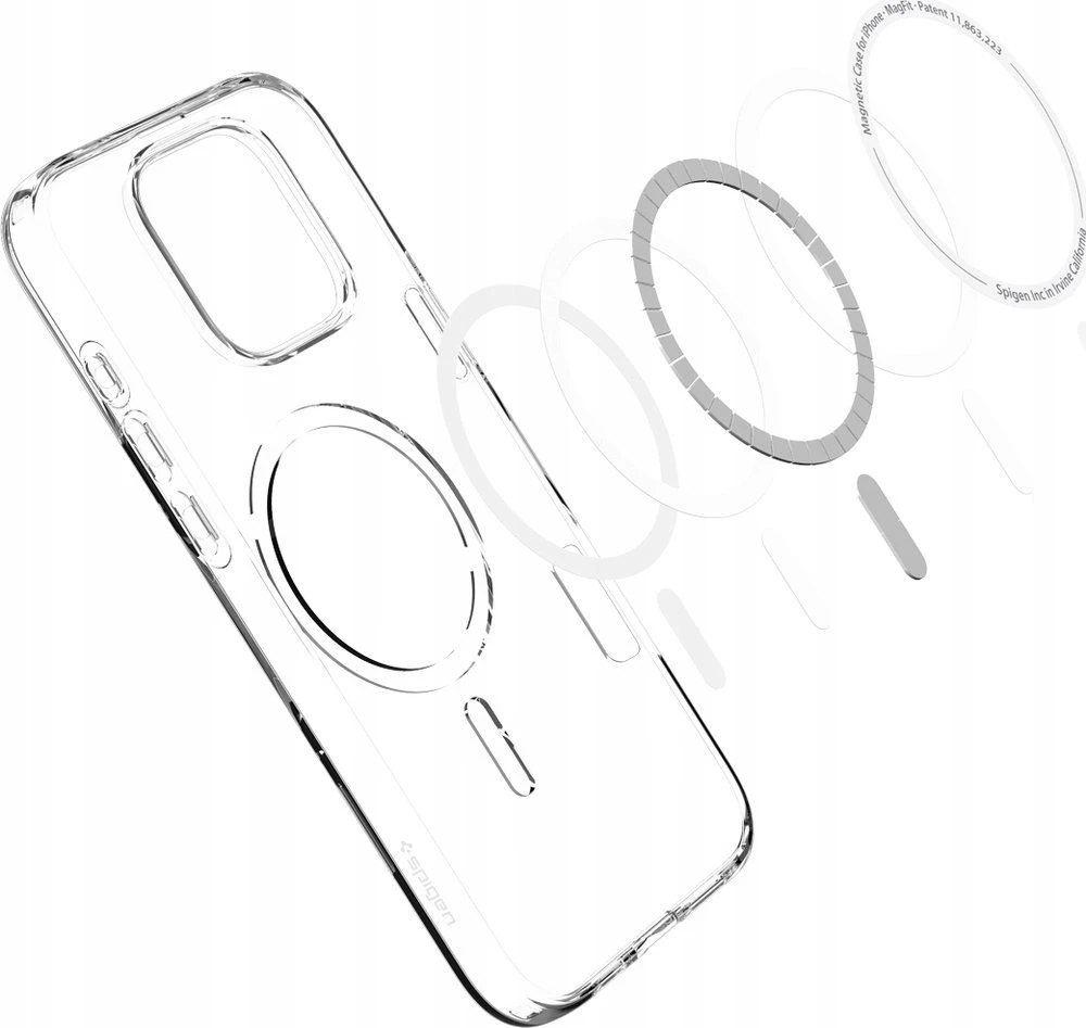 Spigen Liquid Crystal MagSafe Apple iPhone 16 Pro Max – dėklas telefonui skaidrus
