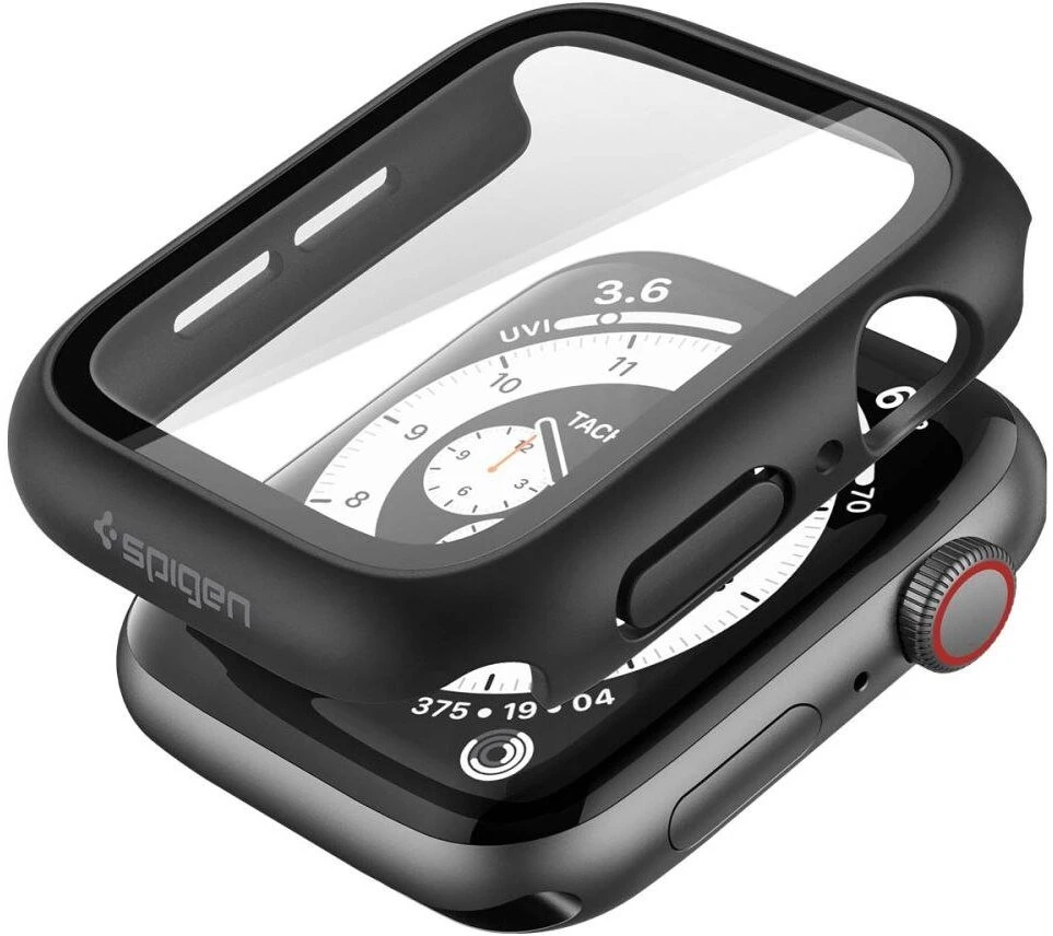SPIGEN THIN FIT 360 WATCH 4 / 5 / 6 / SE 1 / 2 / 3 (44 MM) Juodas