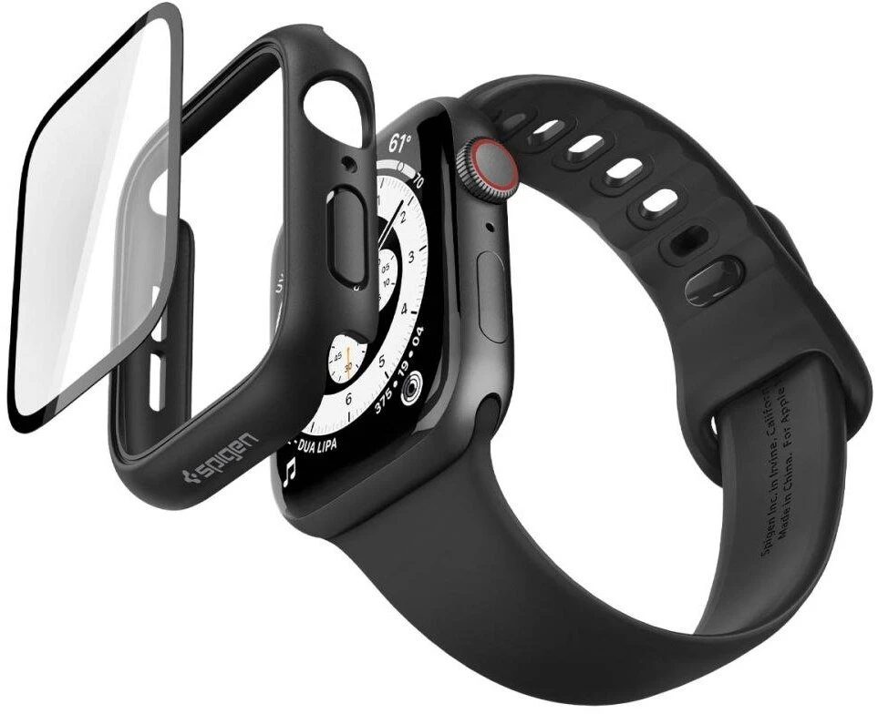 SPIGEN THIN FIT 360 WATCH 4 / 5 / 6 / SE 1 / 2 / 3 (44 MM) Juodas